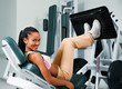 Woman in a gym