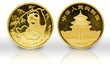 Photo: Chinese Panda Gold Coin Chinese Panda Gold Coin