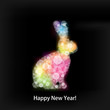 벡터 일러스트(편집용 파일):Christmas Rabbit Christmas Rabbit