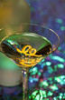 martini with a lemon twist