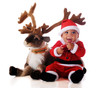 Santa with Reindeer Santa with Reindeer