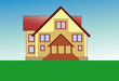 small wooden house