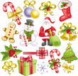 Vektor: Christmas Set Christmas Set
