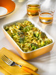 Foto: pâtes (orecchiette) gratinées avec des brocolis pâtes (orecchiette) gratinées avec des brocolis