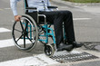 Handicap passage piéton