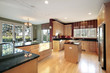 Kitchen in eating area