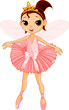 Cute fairy ballerina