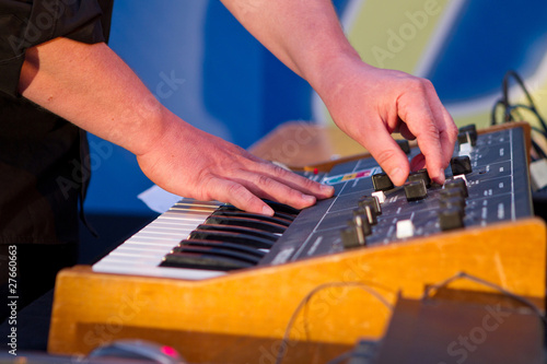 Photo: synthesizer with sound effects synthesizer with sound effects