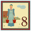 The 12 Days of Christmas - Eight Maids A Milking