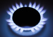 Flame of gas