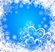 Christmas hearts, celebration background Christmas hearts, celebration background