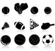 sport icons black sport icons black