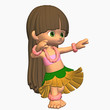 hula mädchen