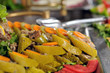 Stuffed squash – traditional Turkish food.