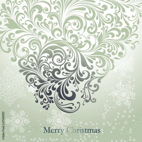 Vector: Vector christmas tree Vector christmas tree