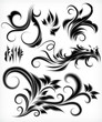 Vector Floral Set
