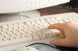 Photo: computer keyboard arm key computer keyboard arm key