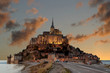 Lever du jour au Mont Saint Michel Lever du jour au Mont Saint Michel