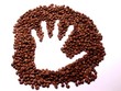 Hand in Coffee