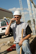 Worker on Phone