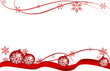 Christmas, Weihnachtskugel, xmas, rot weiss