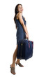 pretty woman with bag