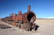 Alte Eisenbahn in der Wüste