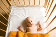 Baby in crib