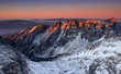 Kr&aacute;sn&yacute; v&yacute;chod slunce v Rocky Mountain