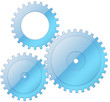 Zahnrad, cog, gearwheel, Konzept, Business