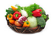 Vegetables in the basket Vegetables in the basket
