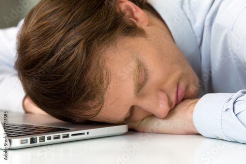 Foto: Tired businessman Tired businessman