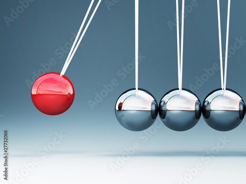 Photo: newton cradle newton cradle