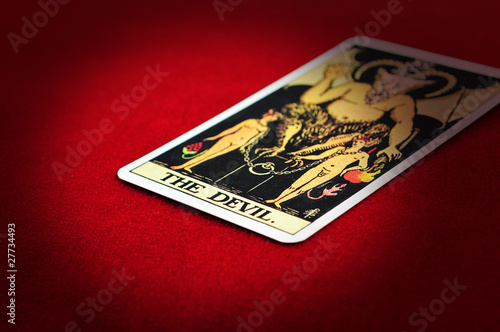 Photo: Devil tarot card Devil tarot card
