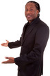 Homme d'affaires noire accueil
