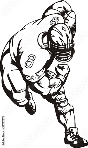 Vector: Football. Football.
