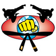 MARTIAL ARTS SIMBOL,LOGO.Vector