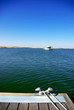 Barco no lago do alqueva.