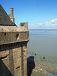 remparts et baie du mont saint michel remparts et baie du mont saint michel