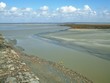 la baie du mont saint michel vue du chemin de ronde la baie du mont saint michel vue du chemin de ronde