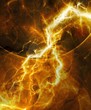 gold lightning
