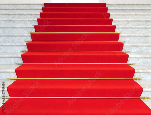 Foto: Rote Treppe Rote Treppe