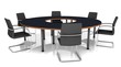 Illustration: Bürotisch Bürotisch