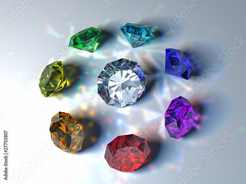 Illustration: gems gems