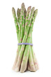 Organic Asparagus on white background Organic Asparagus on white background