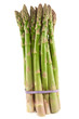 Organic Asparagus on white background Organic Asparagus on white background