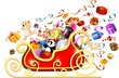Slitta Natale e Giocattoli-Christmas Sleigh andToys-2-Vector