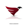 logo entreprise, aigle logo entreprise, aigle