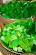 Colorful Thai style native dessert Colorful Thai style native dessert