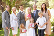 Family Group At Wedding Family Group At Wedding